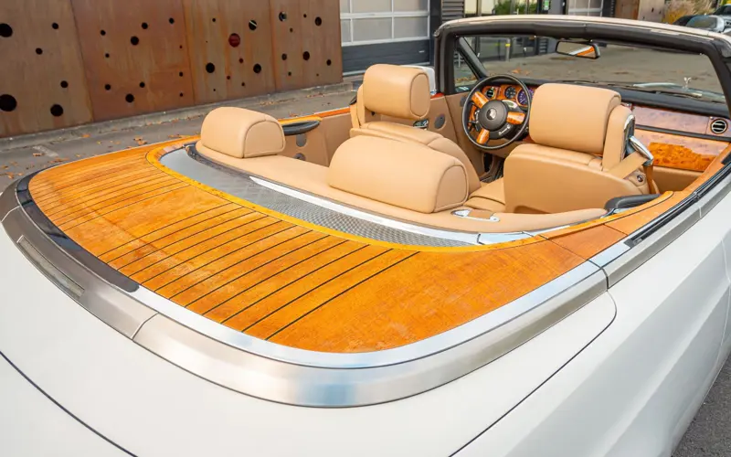 Rolls-Royce Phantom Drophead Coupé * MWST * BRUSHED STEEL * TEAK *  - 74602