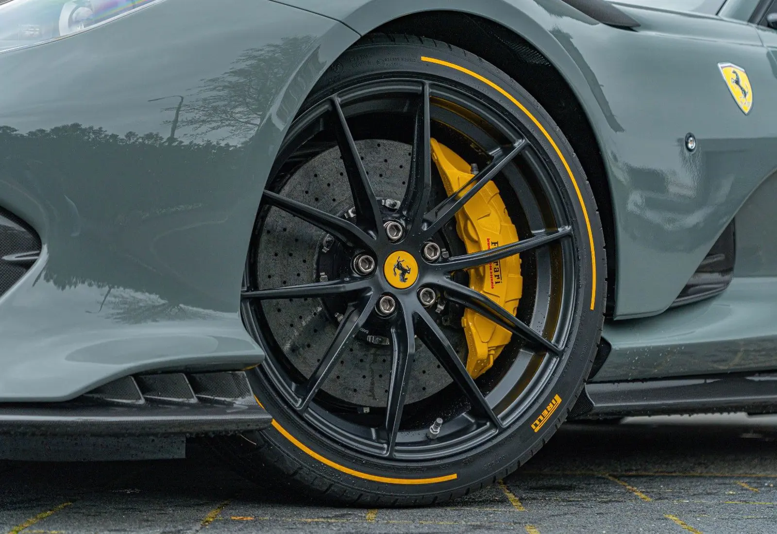 Ferrari 812 Competizione * 1 of 8 color ! * GRIGIO MEDIO *  - 137994