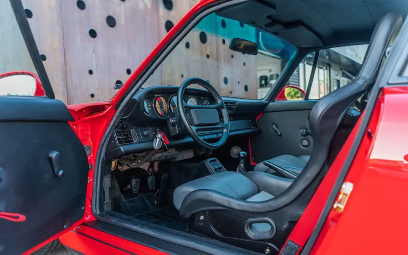 Porsche 964 Carrera RS * 32.500KM * Restauriert * Indisch Rot - 167003