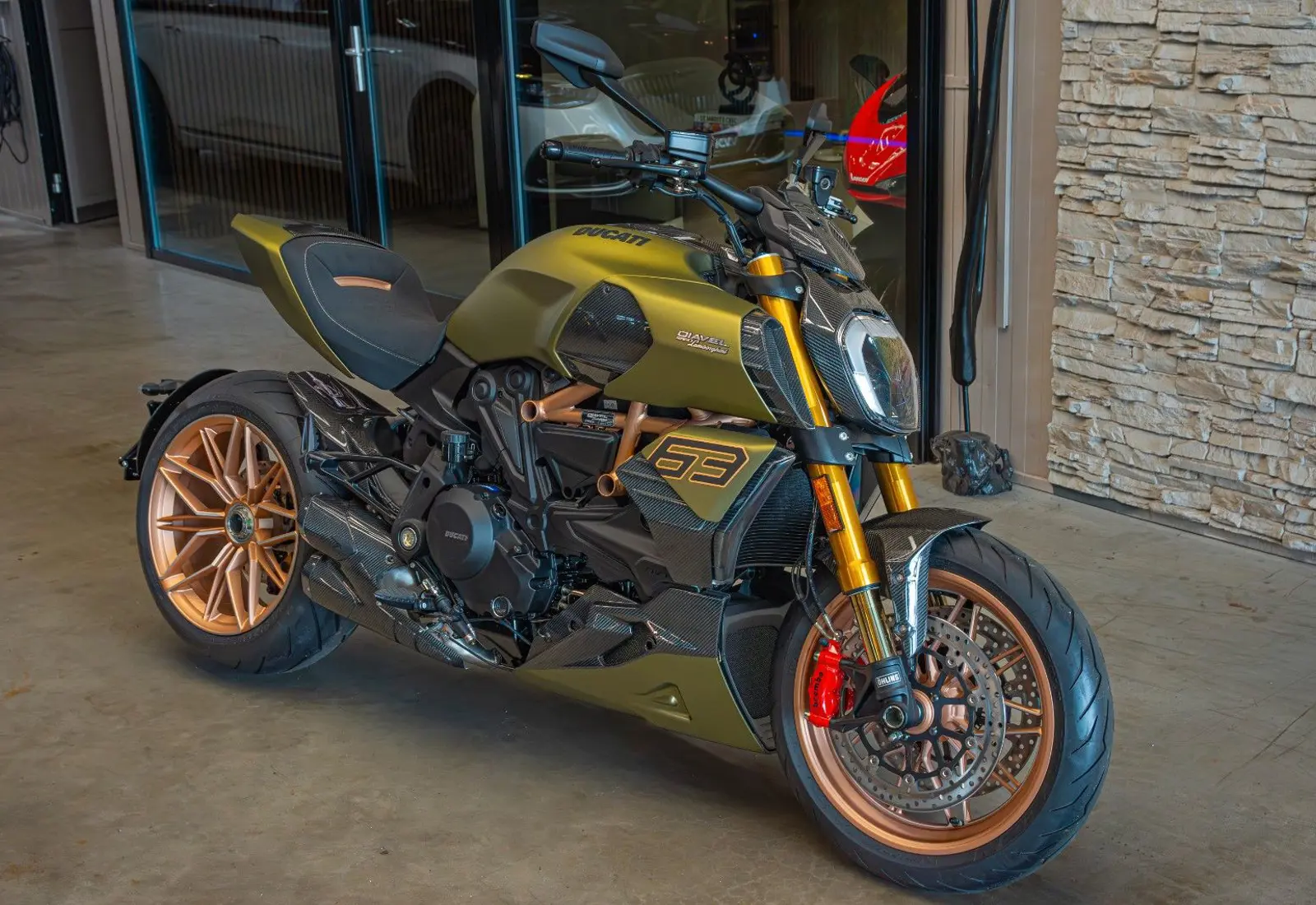 Ducati 1260 S Diavel Lamborghini * 1/630 * SAMMLERSTUCK *  - 112927