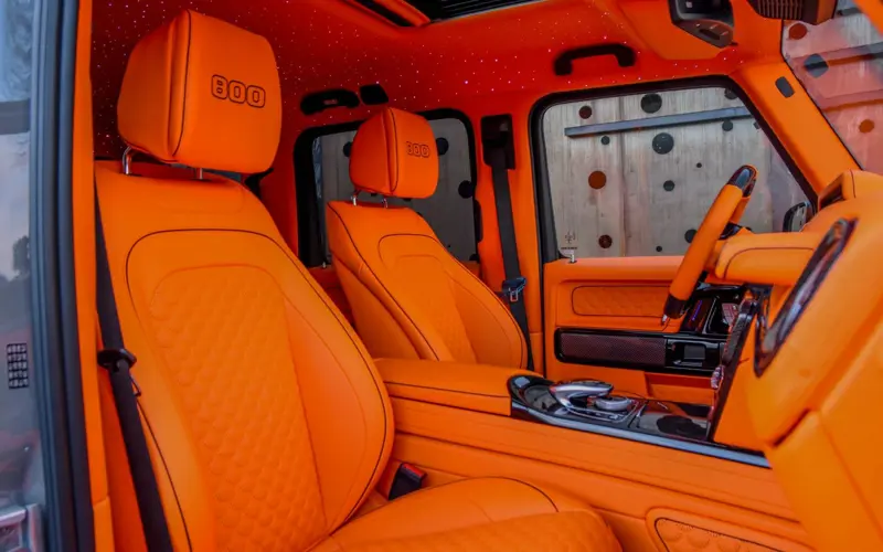 Mercedes-Benz G 800 BRABUS * 800PS * CARBON * HERMES LEDER * SOFORT *  - 146746