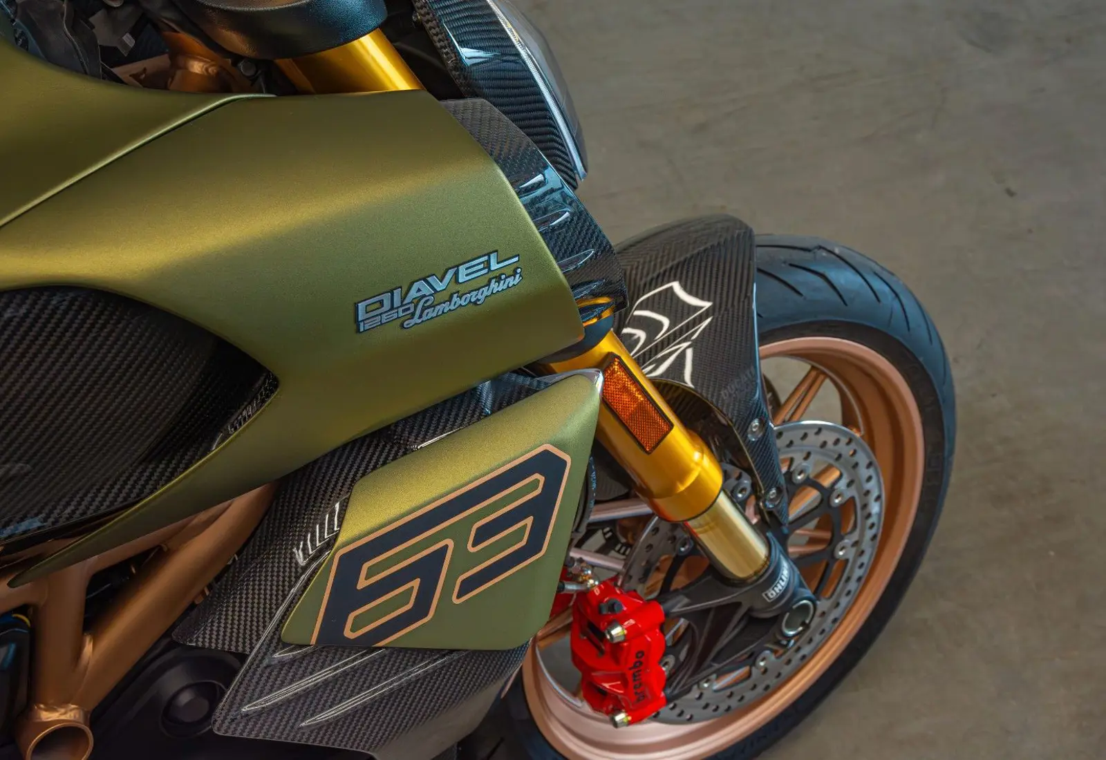Ducati 1260 S Diavel Lamborghini * 1/630 * SAMMLERSTUCK *  - 112932