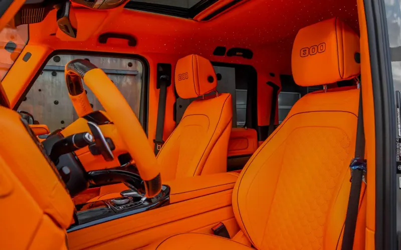 Mercedes-Benz G 800 BRABUS * 800PS * CARBON * HERMES LEDER * SOFORT *  - 146735