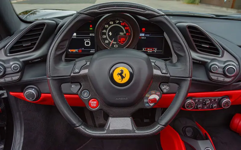 Ferrari 488 Spider * NEW SERVICE * NEW POWER * CAMERA * LEATHER - 105396