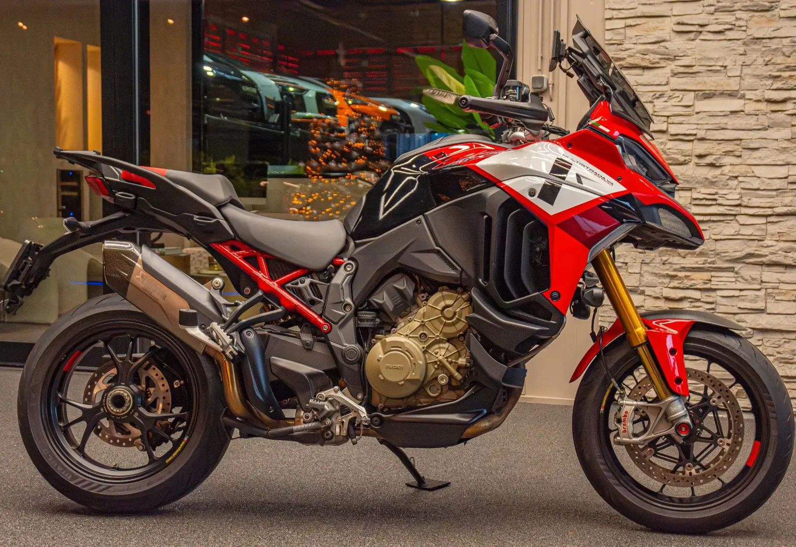 Ducati Multistrada V4 Pikes Peak * AKRAPOVIC * CARBON * VOLL - 74827