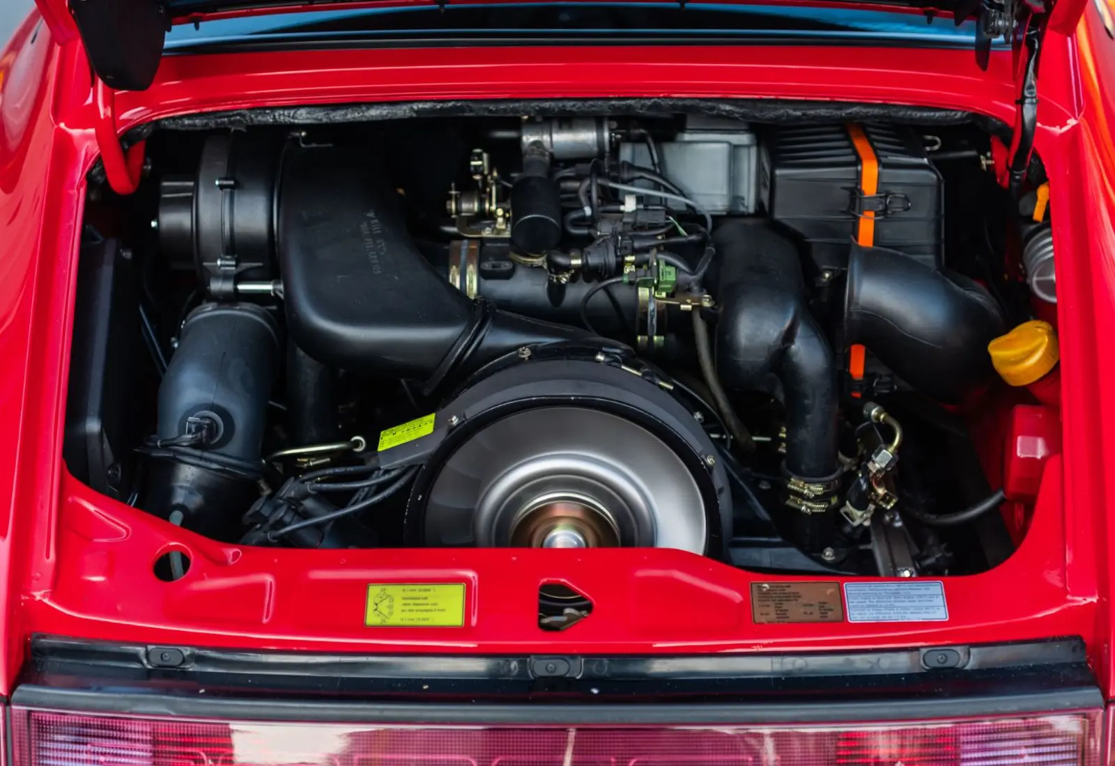 Porsche 964 Carrera RS * 32.500KM * Restauriert * Indisch Rot - 135767