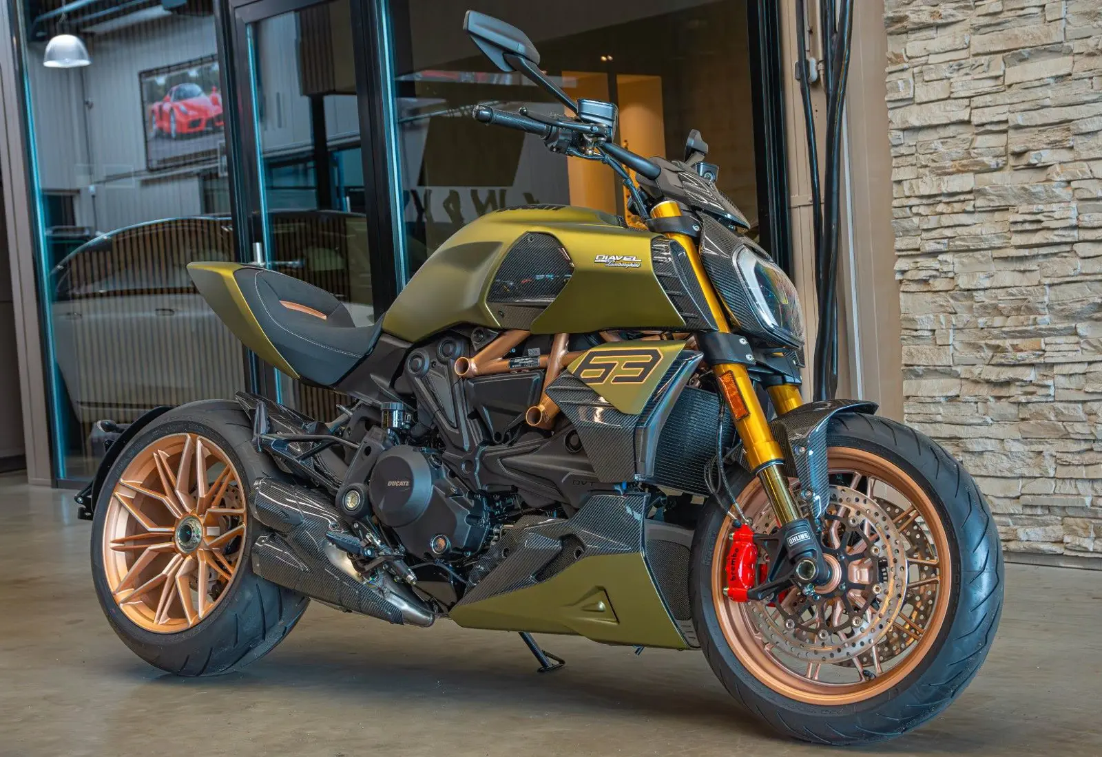 Ducati 1260 S Diavel Lamborghini * 1/630 * SAMMLERSTUCK *  - 112925