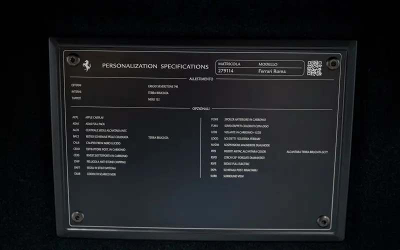 Ferrari Roma * CARBON * F.ADAS * CARPLAY * 360 * MAGNERIDE * EL.SEA - 149520