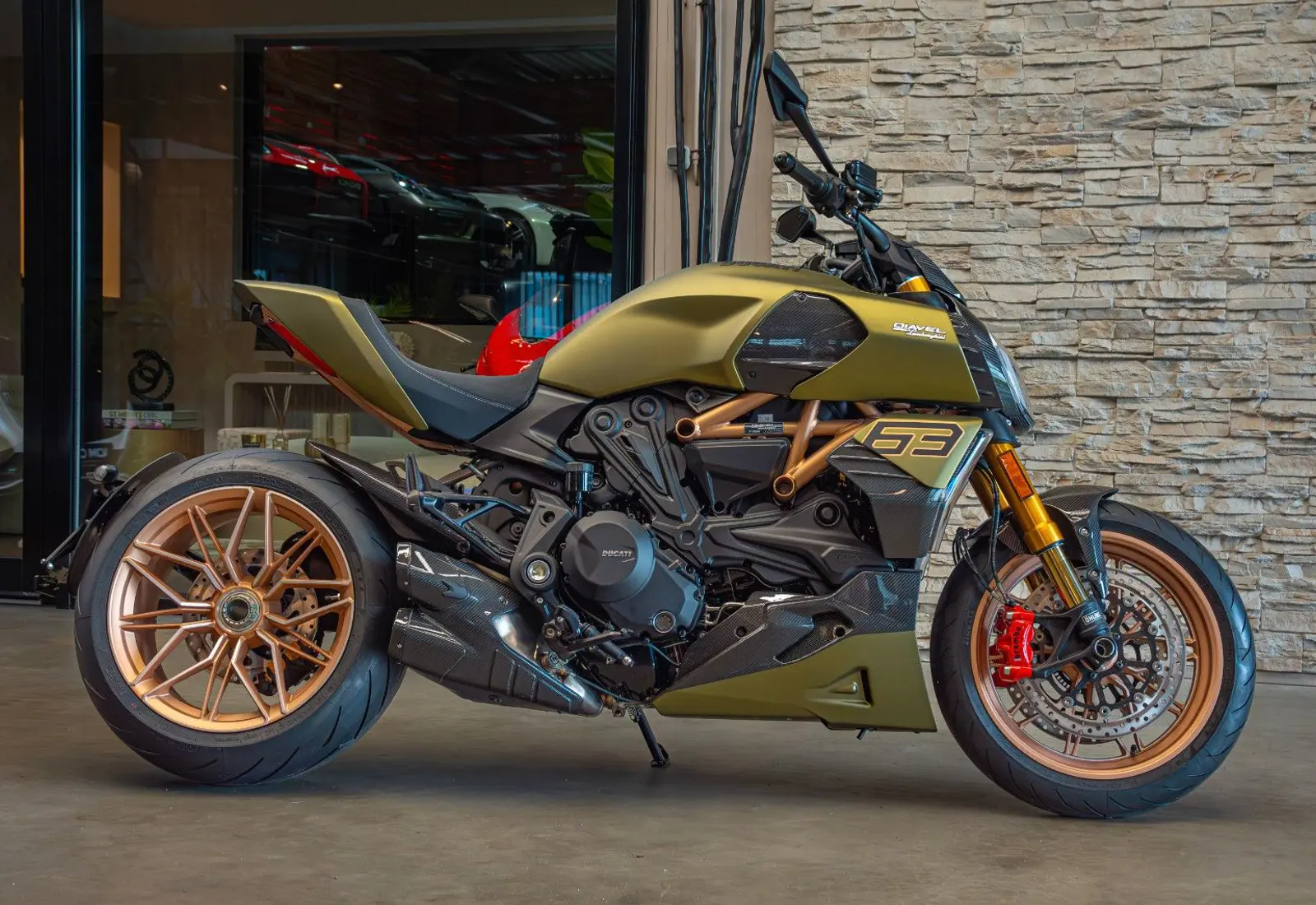 Ducati 1260 S Diavel Lamborghini * 1/630 * SAMMLERSTUCK *  - 112926